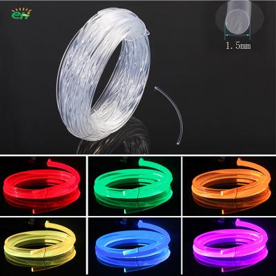 China Super Glow 1.5mm Plastic Optic Side Light Industrial Product Bright Cable Lighting for sale