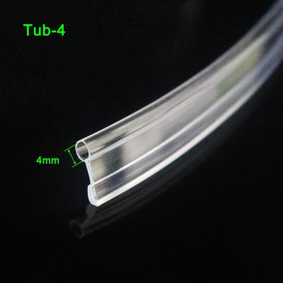 China Car Interior Decoration 4mm Fiber Optic Tube With Wide Skirt For Room Stage Decoration for sale