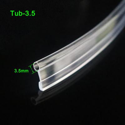 China Car Interior Decoration 3.5mm Fiber Optic Tube With Wide Skirt For Room Stage Car Interior Decoration for sale