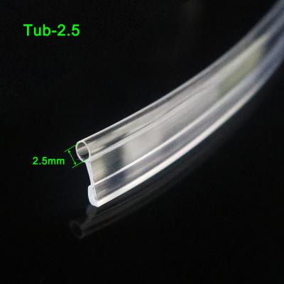 China Car Interior Decoration 2.5mm Fiber Optic Tube With Wide Skirt For Room Stage Car Interior Decoration for sale