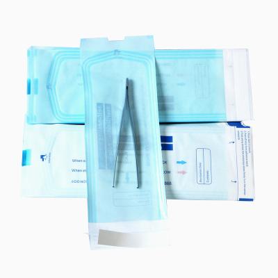 China Triple Seal High Quality Disposable Medical Packing Tape Dental Use Sterilization Pouch for sale