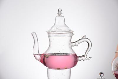 China Double wall glass, Heat-resistant  glass teapot, borosilicate glass tea set, Espresso, Latte, Cappuccino cup for sale