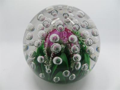 China Glass paperweight,  glass ball,  glass round ball, hand made glass, home decorative glass, art glass, glass color ball for sale