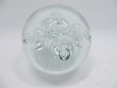 China Glass paperweight,  glass ball,  glass round ball, hand made glass, home decorative glass, art glass, glass color ball for sale