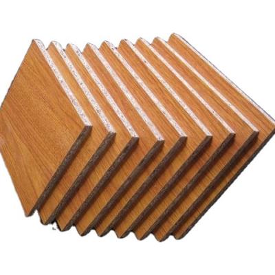 China Modern 18mm particle board with double sides wood plastic flakeboards particle board for Furniture for sale