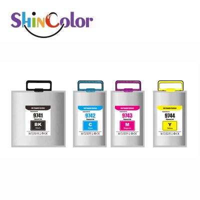 China Compatible ShinColor T974 T9741 T9742 T9743 T9744 C13t974100 Premium Color Ink Bag Cartridge For Epson Wf-c869ra Wf-c869 Series for sale