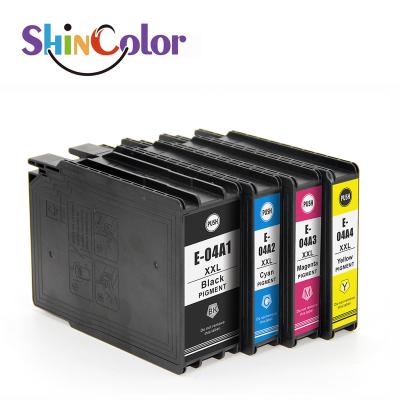 China Compatible ShinColor 04a T04a Color Dye Inkjet Cartridge T04a1 T04a2 T04a3 T04a4 Premium Compatible Ink Cartridge For Epson Wf-c8190 for sale