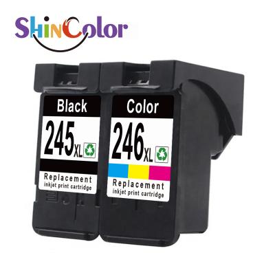 China Remanufactured Remanufactured ShinColor Pg-245xl Pg245 Cl-246xl Cl-246 Color Inkjet Ink Cartridge For Canon 245 246 Ink Cartridge for sale