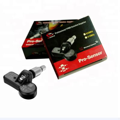 China AUZONE Tire Pressure Monitoring Sensor Replacement Car TPMS Programmable Metal And Plastic Sensor 433MHz for sale