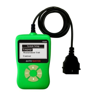 China Compatible with all 1996 and newer vehicles (OBDII & CAN Auto Code Scanner) YANTEK YD209 with obd1/2 extension cable for sale