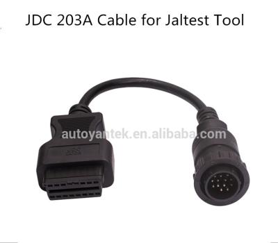 China Jaltest OBD2 Interface Cable Industrial Diagnostic Cable 50cm JDC 203A Work Link forJaltest Units OBD2-16P Female to Benz-14P Male for sale