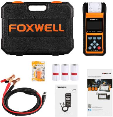 China Output Power 6v 12V 24V Auto Car Battery Analyzer with Regular Printer 12V, AGM Flood Flat Plate, AGM Spiral and Gel Batteries Tester for sale