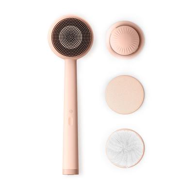 China Deep Cleansing Skin Double Sided Facial Cleansing Brush For Wholesales for sale