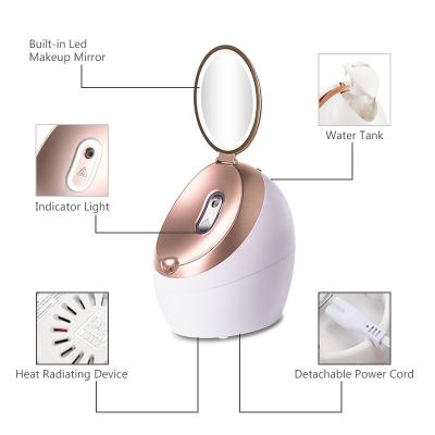 China Sauna System Midge Jet DEEP CLEANSING Facial Nebulizers Just Cleansing Steamer for sale