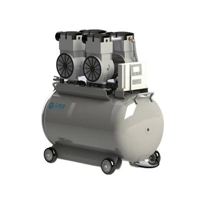 China Top Selling Quality Lubricated Guaranteed Direct Drive Oil Free Electric Air Compressor for sale