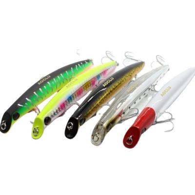 China Japan Castfun ABS Hard Bait 5 Colors 12cm Snap 13.8g Lures Hard Bait WITH 6# VMC Hook Fishing Lure for sale