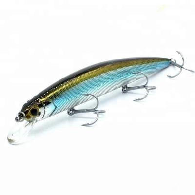 China Sea Fishing Jerkbait Wobblers 10 Colors 13cm Hard Bait 20.0g Minnow Crank Fishing Lures Bass Fresh Salt Water for sale