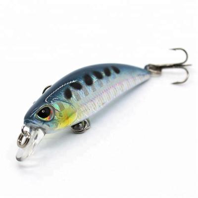 China Sea Fishing Wobblers Jerkbait 8 Colors 5cm 4.0g Hard Bait Minnow Crankbait Fishing Lures Hooks Flowing Bass Fresh Salt Water for sale