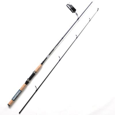 China Carbon Fishing Rod 2 Section 1.8m 2.1m 2.4m 2.7m Spinning Fishing Rod Carbon Fiber Fishing Tackle Lure Rod for sale