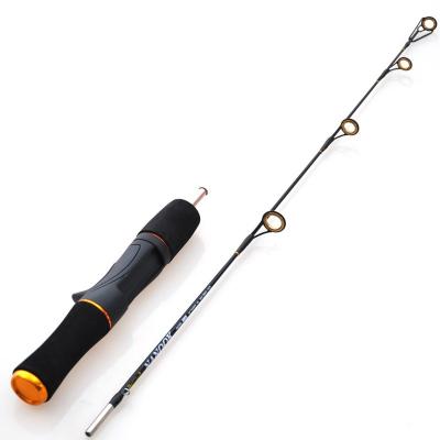 China Winter Ice Fishing 60cm Light Weight Winter Ice Fishing Rod Fishing Tackle High Quality 5kg Strength Ice Poles for sale