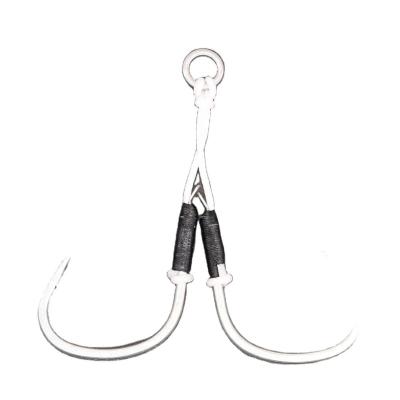 China 1/0 Saltwater Fishing Sea Fishing Aid Hook 2/0 3/0 4/0 5/0 Sow Aid Building Hooks With Anti-Rust Coating Solid Stainless Steel Ring Fishing Hook for sale