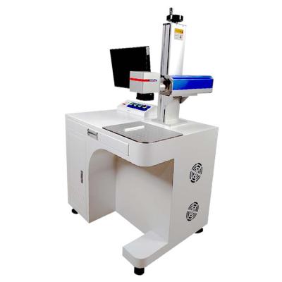 China Best Air Cooling 220V/50Hz/1Kva Marking Metal Laser Fiber Laser Marking Machine for sale