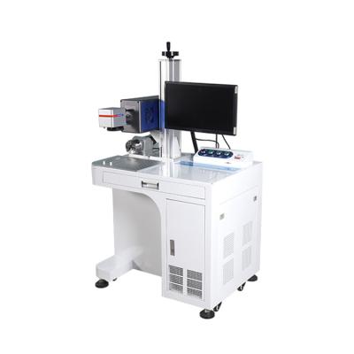 China Nometal Laser Marking Marking 35W 60W Large Format 30W CO2 Laser Marking Machine With Rotary for sale