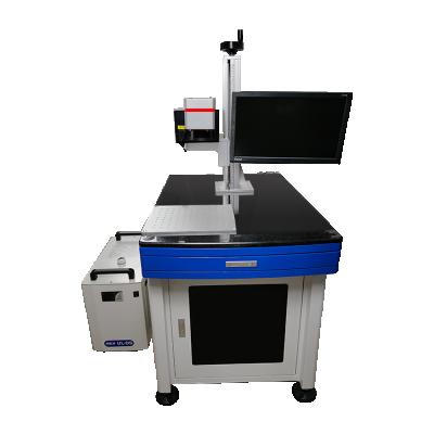 China UV Laser Marking 300-100 KHz Laser Frequency 3W 5W 10W Laser Marking Machine for sale