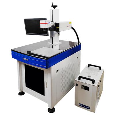 China UV Laser Water Cooling 300-100 KHz 800W 220V/50Hz Power 3W 5W 10W Laser Marking Machine for sale