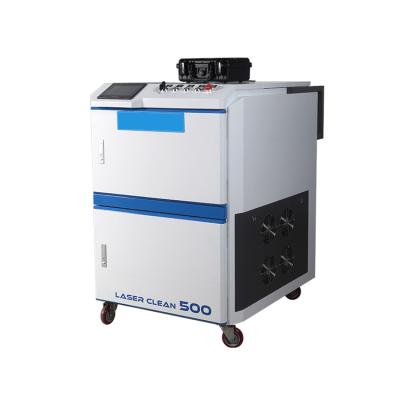 China Stainless Steel Factory Metal Surface Professional Industrial Rust Fiber Laser Cleaning Machine for sale