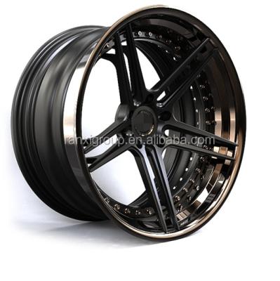 China Beautiful Shape OEM Aluminum Alloy Forged Wheel 4x100 To 5x114.3 for sale