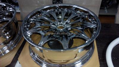 China Aluminum Rims Forged 22x8.5inch PCD 5X127 Alloy Aluminum Alloy Wheel 2 Pieces for sale