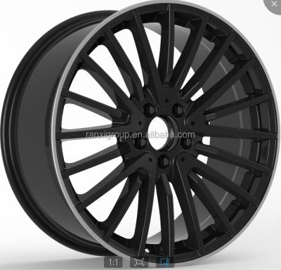 China Beautiful shape aluminum material and painting, MS/ML/HB/HS/CHROME/VC alloy wheel finish rim/rims for sale