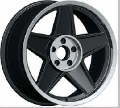 China Beautiful shape 19*8.0 ADVANCE GRAY Finishing and inch alloy material wheels with pcd 5x112 for sale