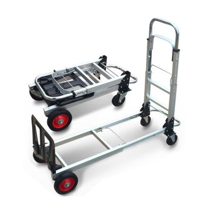 China Dual function house of being trolley and hand cart aluminum alloy material for sale