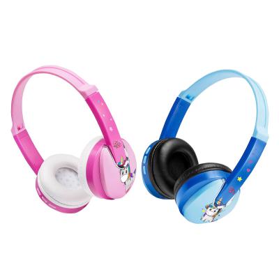 China Headband USA Store Radio Over Ear Cardboard Earphone Cute Kids Sharing Earphone Unicorn Headset Christmas Birthday Gifts For Kids for sale