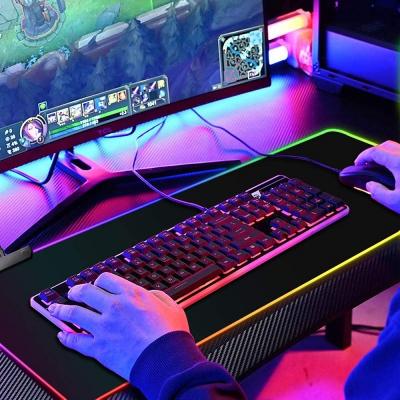 China 2021 New Arrival Durable Large Large Waterproof Durable Upgraded Gaming Mouse Pad RGB Gaming Mousepad Gaming Mouse Pad 2021 for sale