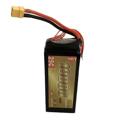 China Toys XW Drone Battery 10000 mAh Lipo Battery 22.2v 6s 10000mah For UAV Drones for sale