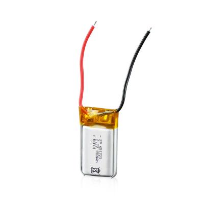 China Toys storage 3.7V 651524 lithium lipo battery 130mah Li-ion lithium polymer rechargeable battery cell for sale