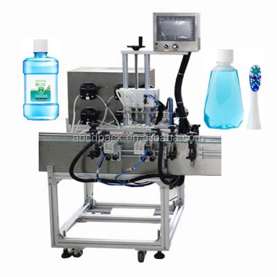 China Custom Automatic Beverage Tooth Cleaning Liquid Filler Oral Toilet Cleaner Acid Filling Machine for sale