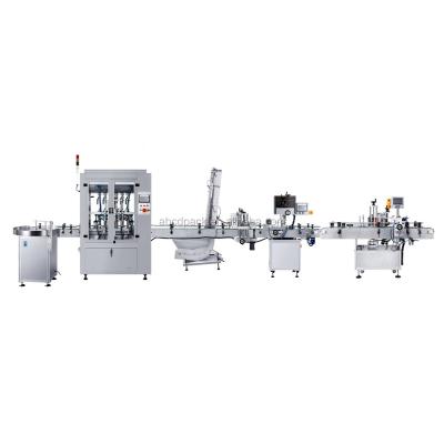 China Automatic Beverage Pump BB Cream Filling Machine Body Lotion Filling Production Line for sale