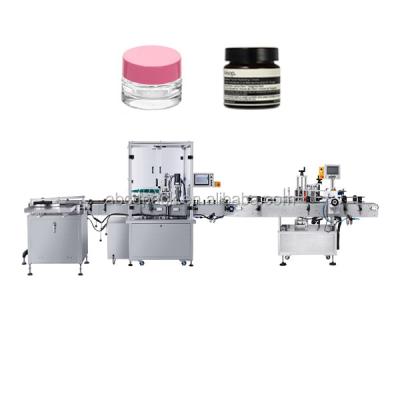 China Monoblock Chemical Automatic Premium Cosmetics And Filling Capping Machine For Cream Astringent for sale