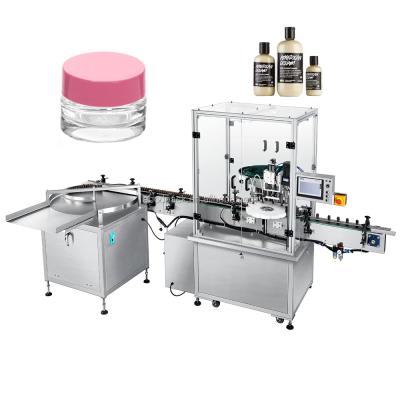 China Chemical Rotary Premium Cosmetic Essence Cream Filling Machine Small Bottle Filler for sale