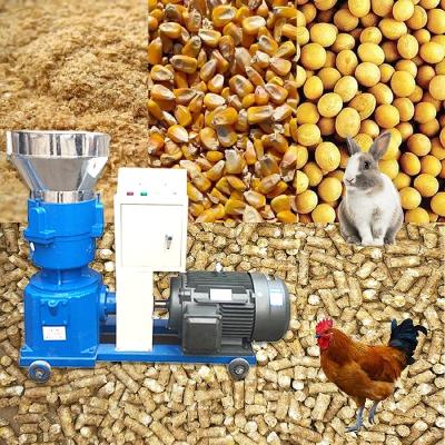 China Poultry farm processing 500kg per hour RL260 type feed pelletizer poultry feed processing machinery animal feed pelletizer for sale