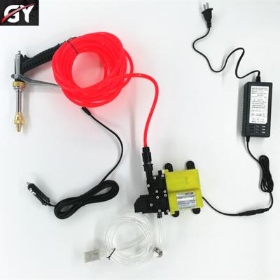 China Car Body Cleaner Mini Standard 12v Auto Portable Double Pump For Car Wash for sale