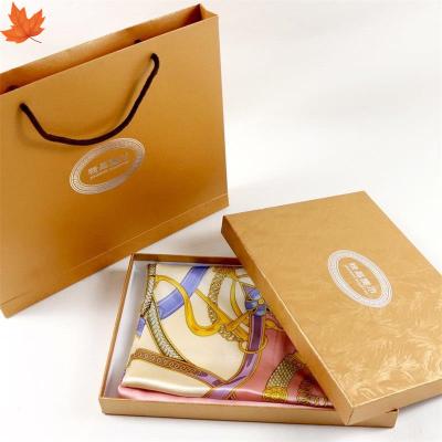 China 2020 Recyclable Custom Exquisite Handmade Gift Box Scarf Wholesale for sale