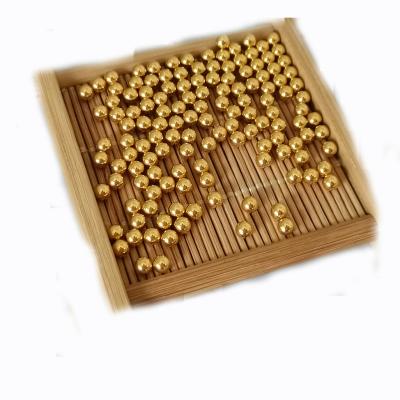 China Decoration Accessories/Hardware Carbon Steel Ball Gold Plated Steel Ball 0.8mm 1mm 2mm 3mm 5mm for sale