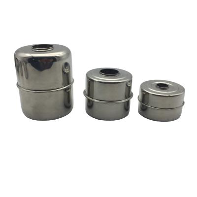 China Fuel tank monitoring 25*25*9.5mm stainless steel ss316 magnetic level float ball for sale