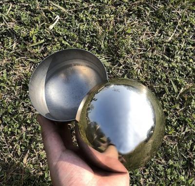 China For Soap Cake Mold 45mm 65mm 75mm AISI 304 Stainless Steel Hollow Half Sphere For Soap Cake Mold for sale