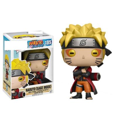 China Cartoon Toy Anime Narutos Shippuden Character 185 Narutos Sage Mode Funk POP Vinyl Figure Model Doll Toys for sale